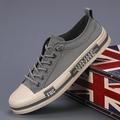 Casual Canvas-Sneaker für Herren – stylische blaue Low-Top-Schuhe für Alltag, Outdoor-Aktivitäten und Sport