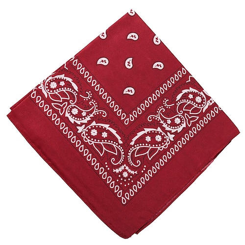 1 Stück Damen Stirnbänder Bandana Haarschal Für Strasse Geschenk Festtage Kopf Handgefertigt Stoff Schwarz Blau Dunkelrot Image