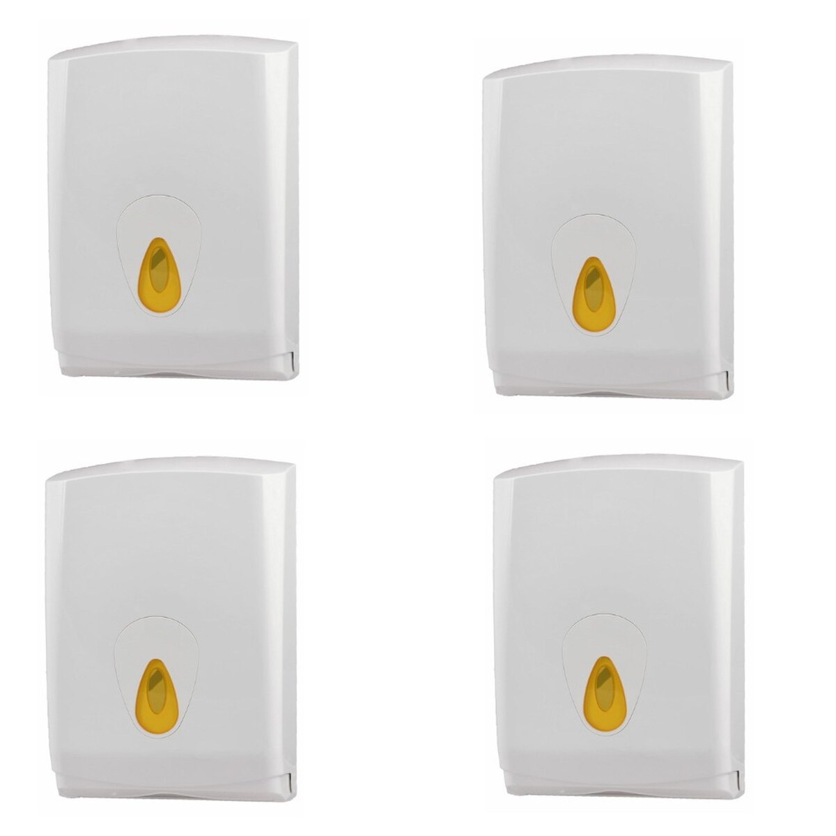 All Care 4 PlastiQline Papierhandtuchspender MIDI - Kunststoff - weiß - Handtuchspender Image