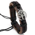 Herren Damen Lederarmbänder loom-Armband Retro Weinlese-Thema Klassisch Leder Armband Schmuck Schwarz / Braun Für Täglich Verabredung Festival