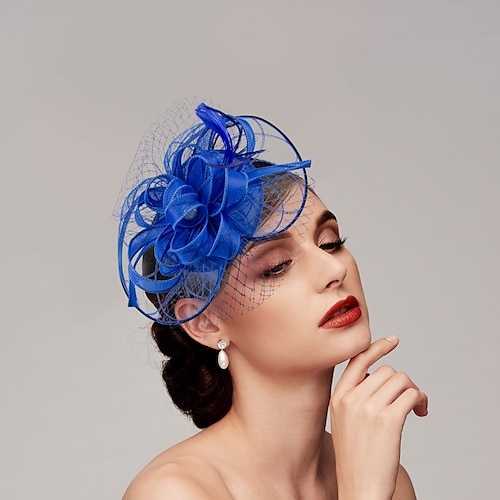 Elegant Derby Kopfschmuck Faszination Dame Kostüm Damen Karneval Party Derby Hochzeitsfeier Erwachsene Fascinator Frühling Sommer Image