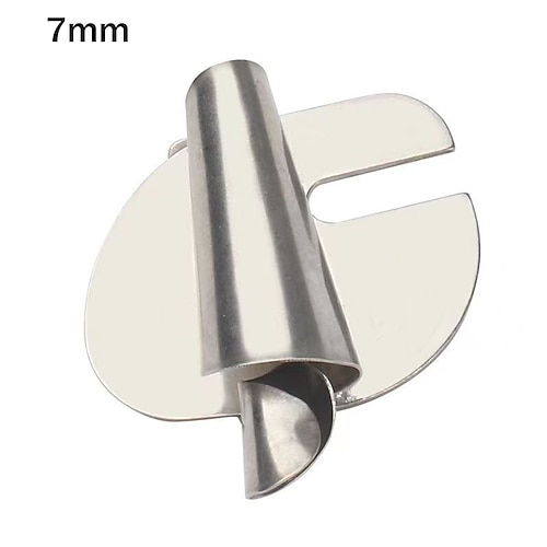 Universeller Rollsaum-Nähfuß [3–10 mm] – breiter Rollsaum-Druckfuß, Nähmaschinen-Nähfuß-Säumerfuß, gebogener Scroll-Säumerfuß für den Heimgebrauch Image