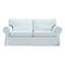 2-Sitzer Sofa Bezug oder Ektorp 2-Sitzer Schlafsofa Bezug mit Kissenbezügen und Rückenlehnenbezügen Ektorp Couchüberzug waschbarer Möbel-Schutz