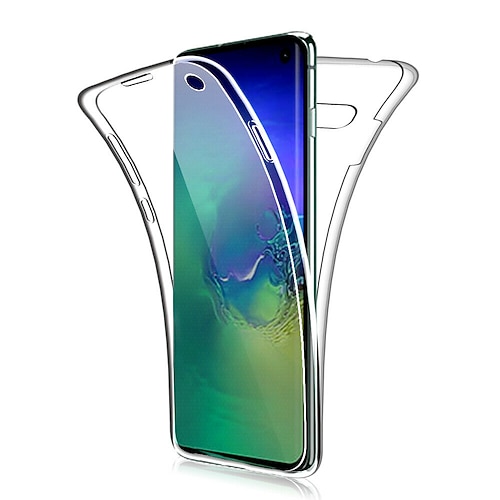 Handy Hülle Handyhüllen Für Samsung Galaxy S24 S23 S22 S21 FE S21 Ultra Plus A14 A34 A54 A73 A53 Ganzkörperhülle Kristallklar klar Transparent Ultra dünn Transparent TPU Image