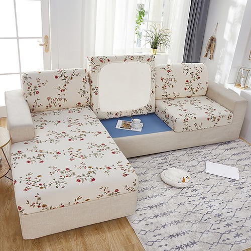 Sofabezüge, Sofa-Sitzkissenbezug für Hunde und Haustiere, magischer Sofabezug, Sofabezug für Zweisitzer, L-förmig, 3-Sitzer, waschbarer, langlebiger Schutz Image