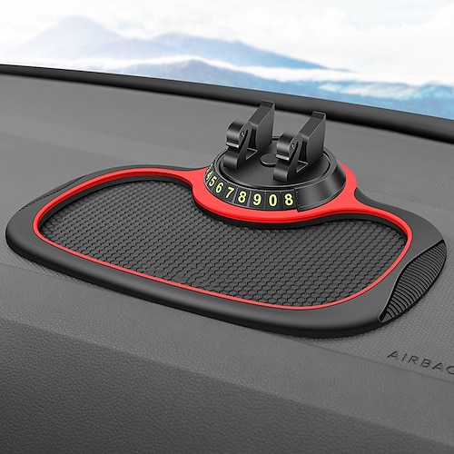 Multifunktions-Auto-Anti-Rutsch-Matte, Auto-Telefonhalter, rutschfeste, klebrige, rutschfeste Armaturenbrett-Telefonhalterung, Silikon-Armaturenbrett-Auto-Pad-Matte