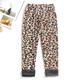 kinderkleidung Mädchen Gamaschen Leopard Aktiv Outdoor 7-13 Jahre Herbst Leopardenmuster Dunkelblaue Punkte Bunte Herzen