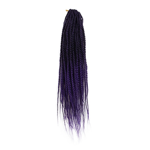 Faux Locs Dreadlocks Senegalese Twist Box Zöpfe Synthetische Haare Geflochtenes Haar 1 Packung Image