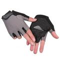 Winterhandschuhe fahrradhandschuhe gel Fingerlos Halbfinger Rutschfest Gel-Pad Rasche Trocknung tragbar Sporthandschuhe Straßenradfahren Campen und Wandern Motorrad Hellblau Rosa Schwarz