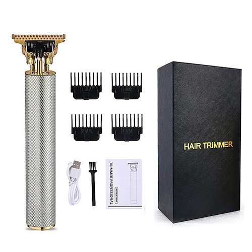 Professionelle Haarschneider Männer Haarschneider Elektrischer Haarschneider für Männer Haarschneider mit 4 Abstandsaufsätzen limitierte Distanz USB wiederaufladbar Valentinstagsgeschenk Image