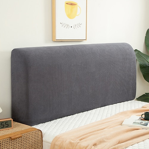 Bettkopfteilbezug für Schlafzimmerdekoration Stretch-Bettkopfteil-Schonbezug, staubdichter Schutzbezug für gepolstertes Kopfteil, Salbeigrün Image