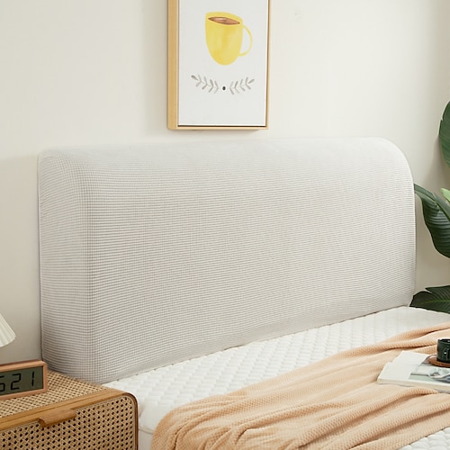 Bettkopfteilbezug für Schlafzimmerdekoration Stretch-Bettkopfteil-Schonbezug, staubdichter Schutzbezug für gepolstertes Kopfteil, Salbeigrün Image