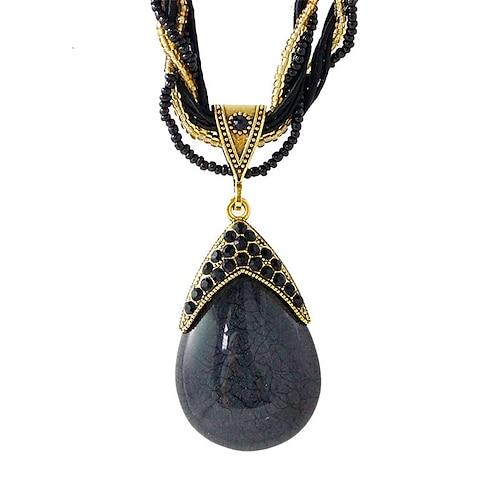 Damen Halsketten Archaistisch Outdoor Geometrie Halsketten