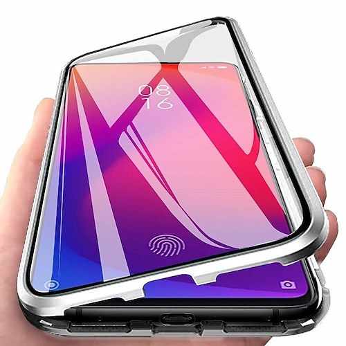 Handy Hülle Handyhüllen Für Samsung Galaxy S25 S24 S23 S22 S21 FE S21 Ultra Plus S20 A14 A34 A54 Ganzkörperhülle Magnetische Adsorption mit Displayschutz Magnetisch Vollschutz Transparent Gehärtetes Image