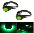 Outdoor leuchtende LED-Warnleuchte mit Clip, blinkendes Schuh-Clip-Licht für Nachtlauf, Reiten, Radfahren, Joggen, Sicherheitslichtlampe