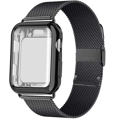Uhrenarmband für Apple Watch Serie 5/4/3/2/1 Apple Milanese Loop Edelstahlarmband Image