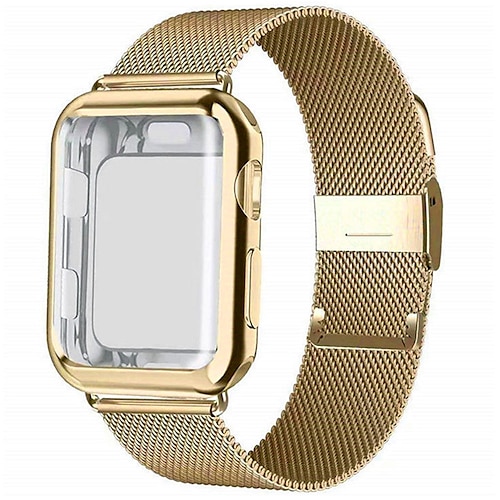 Uhrenarmband für Apple Watch Serie 5/4/3/2/1 Apple Milanese Loop Edelstahlarmband Image