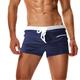 herren bademode badehose boardshorts badeshorts badeanzug einfarbig schwarz blau royalblau orange rot badeanzüge sportlich