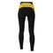 Damen Einfarbig Gemustert Fahrradhose Fahhrad Hosen Strumpfhosen Winter Mountainbike MTB Straßenradsport Sport 3D-Polster Schnelltrocknend tragbar Weich Schwarz Gelb Bekleidung Fahrradbekleidung