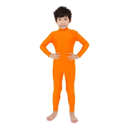 Overall Bodysuit Karnevalskostüm Ganzkörperanzug Kinder Jungen Mädchen Charme Gewöhnlich Sportlich N / A Lycra Spandex Kostüm für Formell Sport Outdoor Straße Neujahr Kinder Image