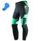 Herren Radhose lang Fahhrad Unten MTB Mountain Rennrad Sport Geometrisch 3D-Pad Radfahren Atmungsaktiv Schnelltrocknend Gelb Rot Polyester Spandex Bekleidung Fahrradbekleidung