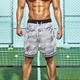 Herren kurze Sporthose Laufshorts kurze hosen Sporthose Kurz Gitter Kordelzug Unten Sportlich Casual Baumwolle Atmungsaktiv Feuchtigkeitsableitung Weich Fitnesstraining Basketball Laufen