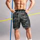 Herren kurze Sporthose Laufshorts kurze hosen Sporthose Kurz Gitter Kordelzug Unten Sportlich Casual Baumwolle Atmungsaktiv Feuchtigkeitsableitung Weich Fitnesstraining Basketball Laufen