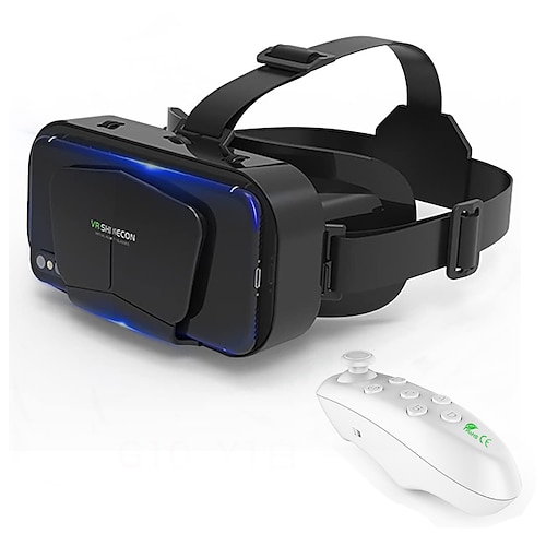 VR Shinecon Virtual Reality VR-Headset 3D-Brille VR-Brille für Fernsehfilme Videospiele kompatibel mit ios Android-Smartphone mit einem Bildschirm von 4,7 bis 7 Zoll