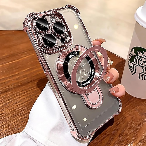 Handy Hülle Handyhüllen Für iPhone 17 Pro Max 17 Air 15 14 Pro Max Plus 13 12 11 Pro Max Mini Rückseite Mit Ständer Ringhalter TPU Image