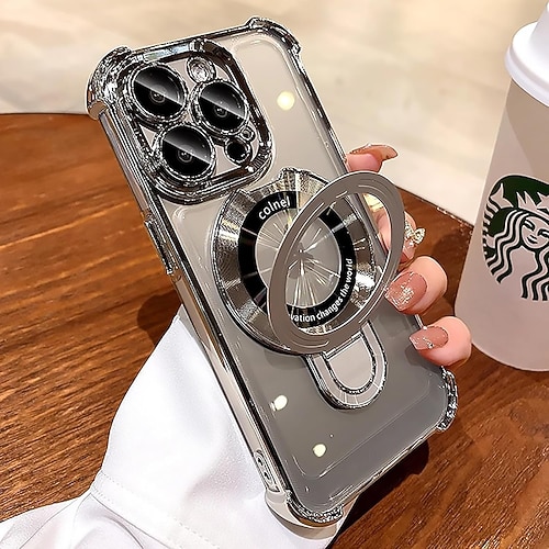 Handy Hülle Handyhüllen Für iPhone 17 Pro Max 17 Air 15 14 Pro Max Plus 13 12 11 Pro Max Mini Rückseite Mit Ständer Ringhalter TPU Image