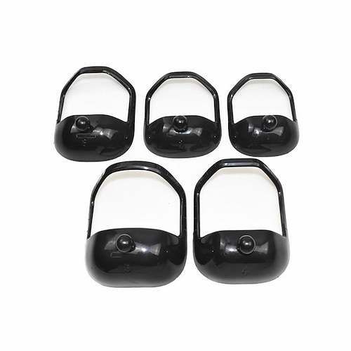 Rasierschablone für Männer mit 5 verschiedenen Größen, Bartführungsformer mit Kamm, Bartformung Styling-Vorlage, perfekt für die Ausrichtung des Haaransatzes, Kanten, Schablone zum Trimmen, Image