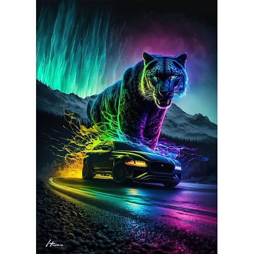 Druck Gerollte Leinwand - Auto Modern Kunstdrucke Image