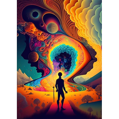 Druck Gerollte Leinwand - Landschaft Pflanzen Modern Kunstdrucke Image