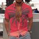 Herren Kokosnussbaum Tropische Pflanzen Hemd Hawaiihemd Sommerhemd Aloha-Shirt Kurzarm Hemd Umlegekragen Modisch Designer Brautkleider schlicht Outdoor Strasse Casual Schwarz Gelb Rosa Print S M L