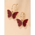 Damen Ohrringe Modisch Outdoor Schmetterling Ohrring