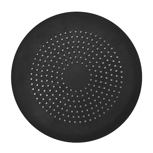 1 Stück Haarfänger, runde Abflussabdeckung für Dusche, Silikon-Haarstopper mit Saugnäpfen, einfach zu installieren, Anzug für Badezimmer, Badewanne, Küche, 2er-Pack Image