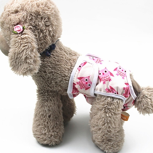 Hunde Katzen Hund Physiologische Menstruationshose Modisch Kuschelig Weich Waschbar Komfortabel Outdoor Sport Casual Hundebekleidung for Alaska - Schlittenhund Golden Retriever Beagle Shiba Inu Image
