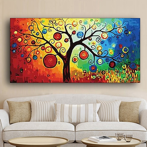 Baum des Lebens von Gustav Klimt, Reproduktionen, Wandkunstbild, skandinavisches Leinwandposter und Druckgemälde für modernes Wohnzimmer Image