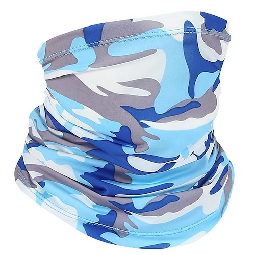 Kopfbedeckung Sturmhaube Halswärmer Tarnung Sonnenschutz Schnelltrocknend Staubdicht Reflektierende Streifen Atmungsaktiv Fahhrad / Radsport Schwarz Weiß Rosa Spandex für Herren Damen Erwachsene Image