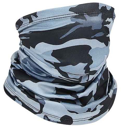 Kopfbedeckung Sturmhaube Halswärmer Tarnung Sonnenschutz Schnelltrocknend Staubdicht Reflektierende Streifen Atmungsaktiv Fahhrad / Radsport Schwarz Weiß Rosa Spandex für Herren Damen Erwachsene Image