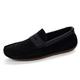 Herren Loafer Slip On Wildlederschuhe Penny Loafers Loafer fahren Komfort Schuhe Brautkleider schlicht Outdoor Täglich Wildleder Halbschuhe Schwarz Hellgrau Khaki Sommer Frühling