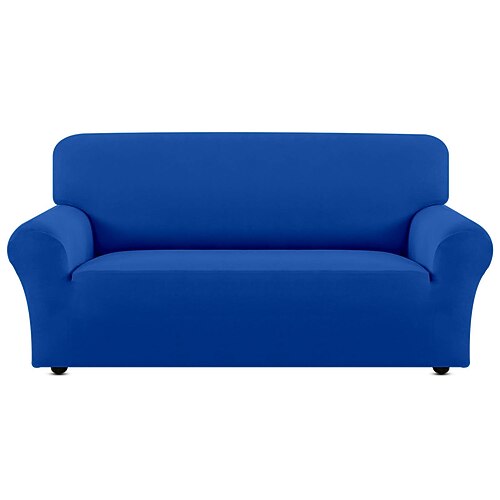 Stretch-Sofabezug, Schonbezug, burgunderfarben, elastisch, Sofagarnitur, Sessel, Loveseat, 4- oder 3-Sitzer, L-förmiges Sofa, Möbelschutz, Anti-Rutsch-Bezug, weich, waschbar Image