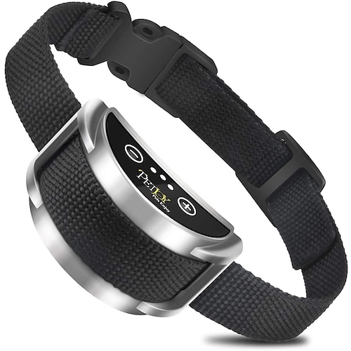 Hundetraining Anti-Bellen Halsband Schockhalsband Anti-Bark-Gerät Geräte zum Bellen des Hundes Hund Elektrisch Sonic Bark Deterrents Hunde Haustiere Wasserdicht Trainer Anti Bark Eletrisch