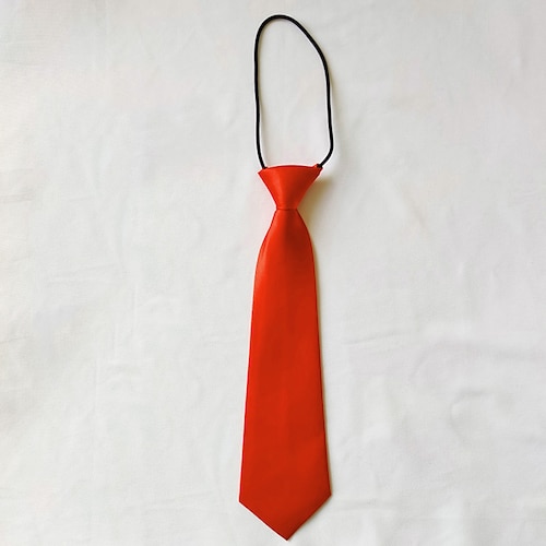 Kinder Baby Jungen Party Fabrik Großhandel kostenlos kleine Krawatte reine Farbe kurze weibliche Kinder niedliche Dekoration lässige Uniform Accessoires Kopfbedeckung Image