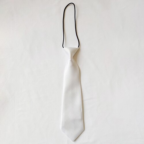 Kinder Baby Jungen Party Fabrik Großhandel kostenlos kleine Krawatte reine Farbe kurze weibliche Kinder niedliche Dekoration lässige Uniform Accessoires Kopfbedeckung Image