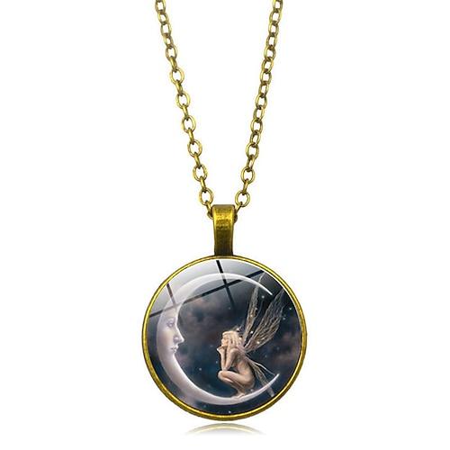 Damen Halsketten Modisch Strasse MOON Halsketten