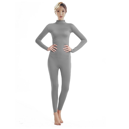 Zentai-Anzüge Cosplay Kostüm Catsuit Karnevalskostüm Ganzkörperanzug Königstag Herren Damen Sex Einfarbig Elasthan Lycra Kostüm für Halloween Karneval Maskerade Erwachsene Image