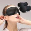 1 Stück Schlaf-Augenmaske für Männer und Frauen, 3D-konturierte Cup-Schlafmaske, Augenbinde, konkav geformte Nachtschlafmaske, Augenschirm, blockiert Licht, weicher Komfort, Augenschutz für Reisen