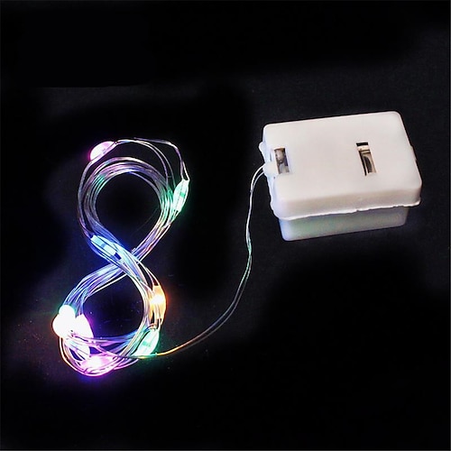 100 Stück Mini wasserdichte Glühwürmchenlichter mit Kupferdraht Blitzen 3 Geschwindigkeitsmodi Lichterkette Glühwürmchenlichter für Dekorationen 30 Stück 10 Stück Image