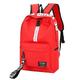 Herren Damen Rucksack Schultasche Rucksack Schulanfang Outdoor Buchstabe Segeltuch Einstellbar Hohe Kapazität Atmungsaktiv Reißverschluss Schwarz / Weiß Schwraz Gelb Schwarz Rot